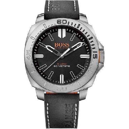 Image of Hugo Boss Orange Sao Paulo Sølv Quartz Herre ur, model 1513295